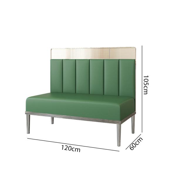 Großhandel B2B Restaurantmöbel aus Edelstahl für Restaurant Sofa